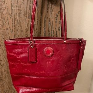 Red Coach purse